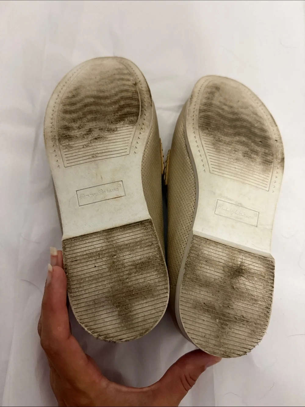 Women’s Metallic Gold Slip-On Loafers